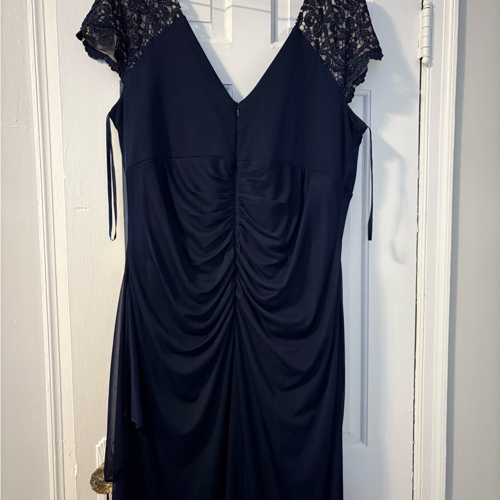 Dark blue formal dress